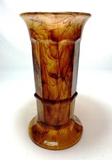 Art Deco Cloud Glass Vase by