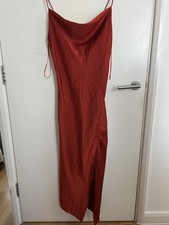 Zara Midi Length Satin Dress