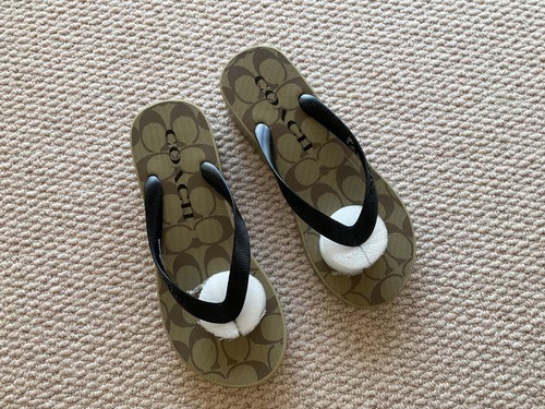 Coach plastic flip flops - , size