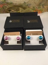 2 pairs of Honora cultured