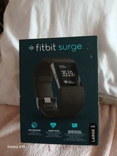 Fitbit Surge Wireless Fitness Activity Tracker, LARGE - Black £15