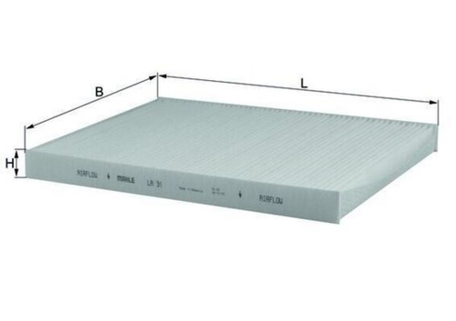 Interior air filter mahle fits - filter,