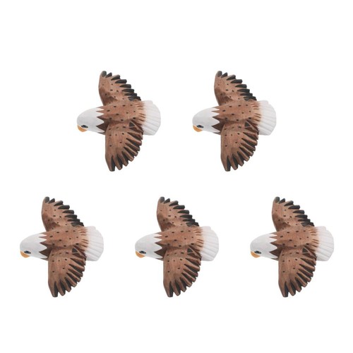 5pcs wooden handmde eagle - 5pcs,