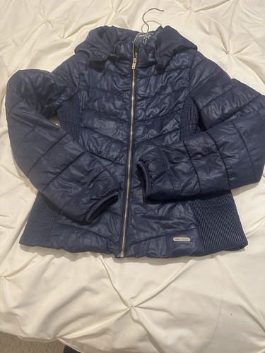 Girls navy school coat yrs - coat,
