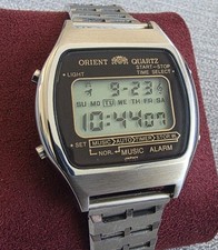 Vintage Nos Orient Digital Melody Watch 