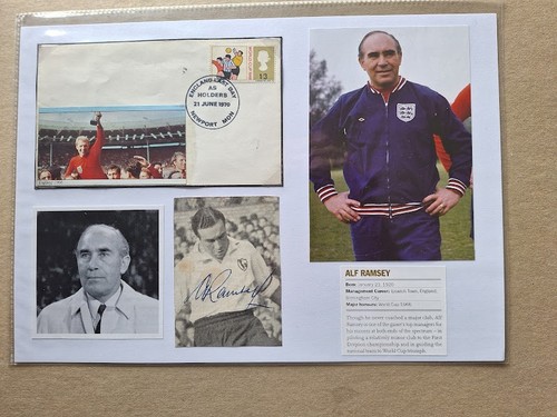Sir alf ramsey england 1966 - alf,