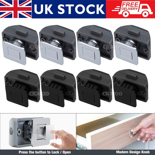 Push button catch - push,