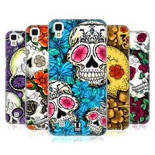 HEAD CASE DESIGNS FLORID OF SKULLS HARD BACK CASE & WALLPAPER FOR LG PHONES 2