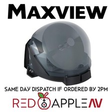 Maxview MXL023 VuQube 2 Grey Twin LNB Portable Satellite Dish for Caravan RV
