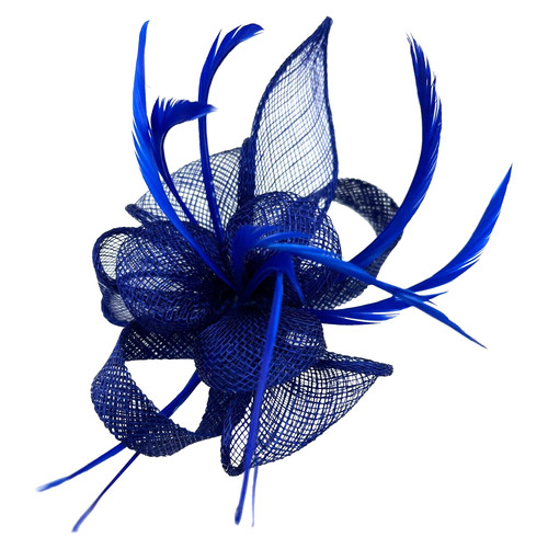 Small flower feather hair - flower,