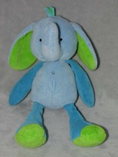 Tesco elephant soft toy blue