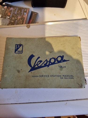 Vespa service station manual - vespa,