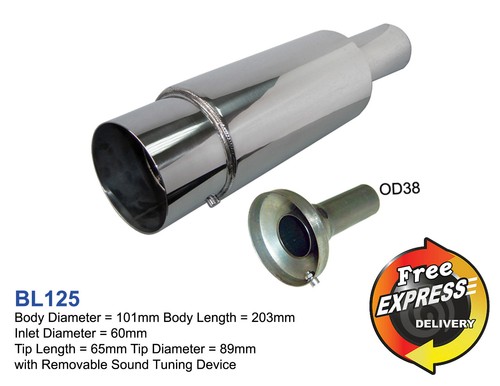 Exhaust muffler universal - muffler,
