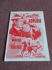 ANGEL AND THE BADMAN (1947) souvenir brochure JOHN WAYNE, GAIL RUSSELL