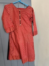 Zahra Ahmad Pakistani Designer Suit Dress With Gharara Size Small