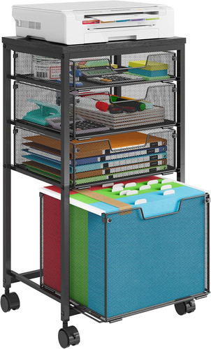 Rolling file cart - file,