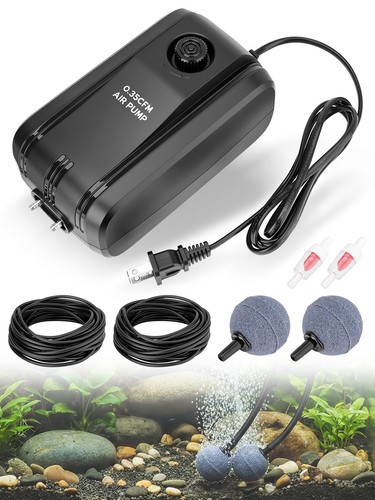 Pond aerator outlets - pond, 2