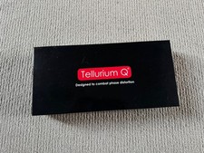 Tellurium Q Black RCA Phono Interconnects for turntables