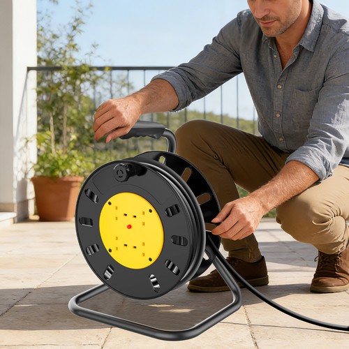 Extension lead reel way - extension,