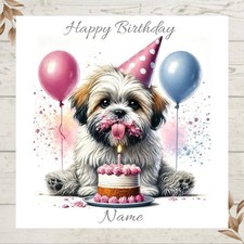 Personalised Shih Tzu Dog