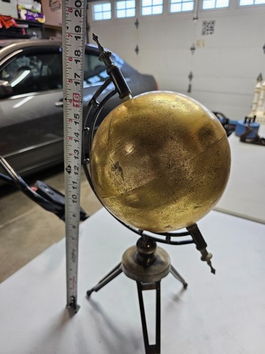 Large metal armillary - large, 19"