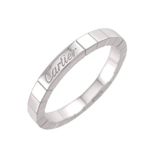 Cartier laniere ring 18k white - laniere,