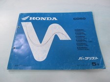 Honda Benly CD50 Parts List