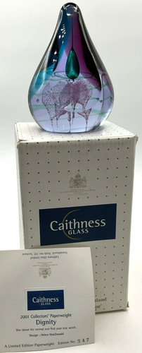 2001 caithness glass - 2001, dignity