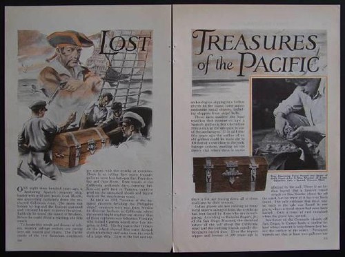 Sunken treasure pacific - sunken, in