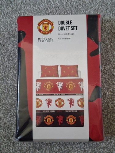 Man united double duvet kids - united,