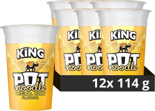 Pot noodle original curry - pot,