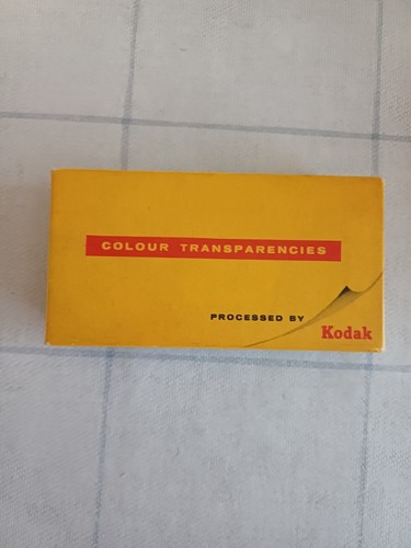 Kodak slide transparencies - slide, box