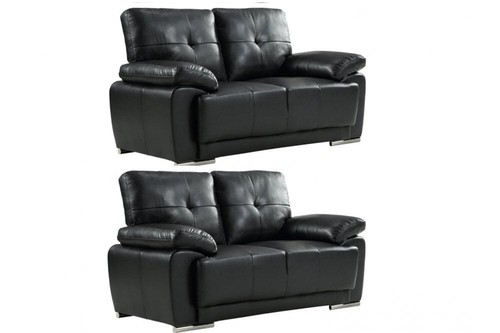 Leather sofa set - set, suite
