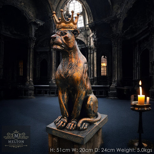 Extra large lioness sculpture - lioness,