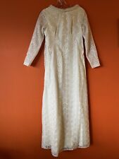 Vintage 60's Embroidered Lace