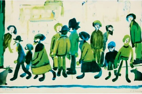 Beautiful rare lowry - beautiful,rare, l.s