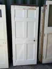 83.5 X 195.5 Cm Victorian Pine Six Panel Reclaimed Door