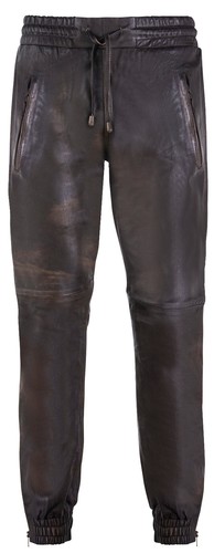Mens real leather trousers - mens,