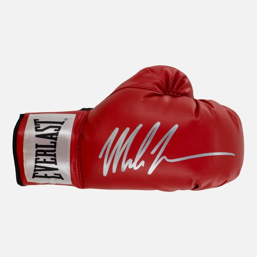 Mike tyson signed - signed, red