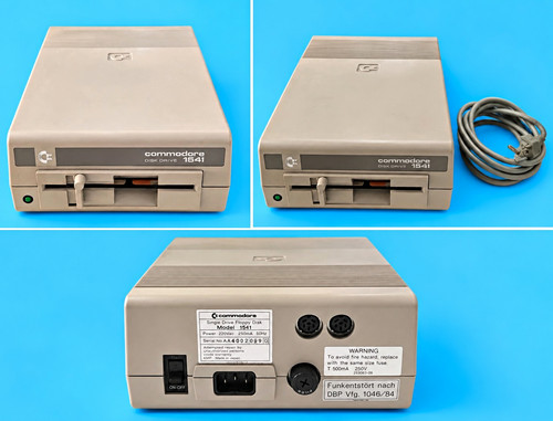 Commodore 1541 disk drive - 1541,