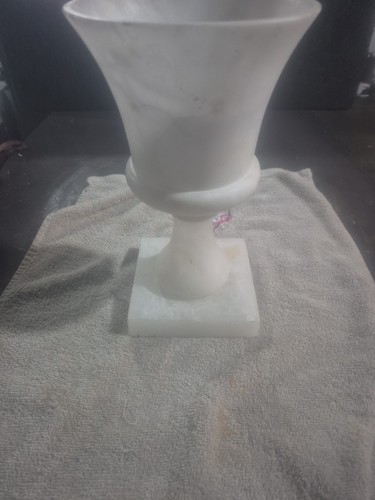 Alabaster vase - alabaster,