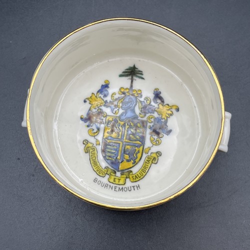 Bournemouth goss crested china - bournemouth-goss,
