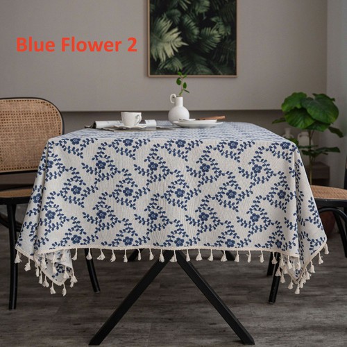 Spring floral cotton linen - cotton,