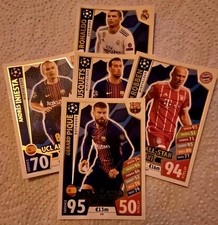 Choose MATCH ATTAX UEFA Champions League 2017/2018 UCL ALL STAR XI Cards TOPPS