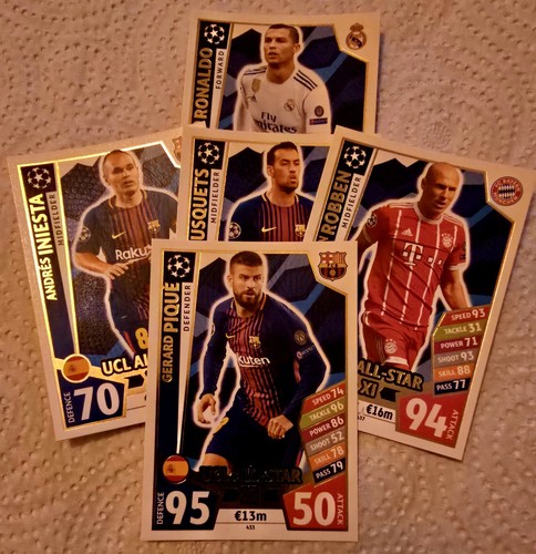 Choose match attax uefa - choose,