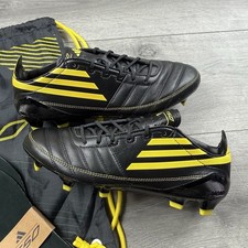 Adidas F50 Elite FG 2010 Edition Football ‘Black/Yellow’ - Size UK 7 / EU 41 1/3
