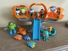 Mattel Octonauts Bundle Playset Pod Figures RARE professor Inkling VGC