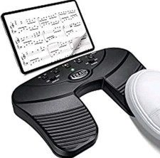 LEKATO Bluetooth Flip Page Turner Pedal Turner Silent Foot Pedals Rechargeable