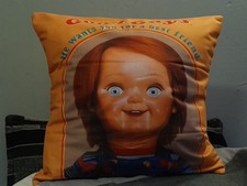 Chucky The Bride Of Chucky Cushion Cover Pillow Case Bedroom Decor Chucky Doll