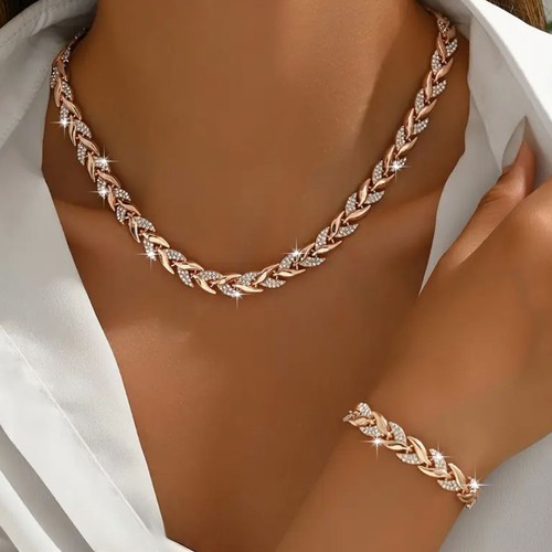Rhinestone pave jewelry gift - jewelry,